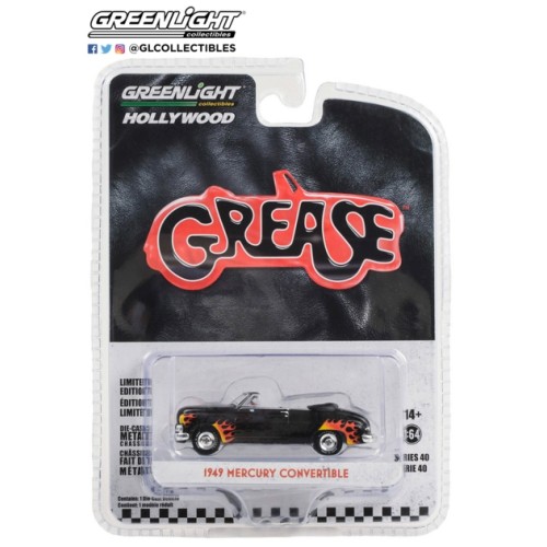 GL62010-B - 1/64 HOLLYWOOD SERIES 40 - GREASE (1978) - 1949 MERCURY CONVERTIBLE SOLID PACK