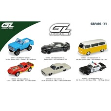 GL62050 - 1/64 HOLLYWOOD SERIES 44 (6 CAR SET) 6 PCS ASST CTN