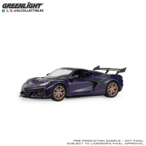 GL68080-F - 1/64 AUTO MALL SERIES 8 - CORVETTE ZR1 CONVERTIBLE 2025 - HYSTERIA PURPLE
