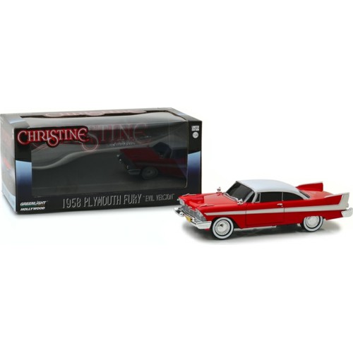 GL84082 - 1/24 1958 PLYMOUTH FURY CHRISTINE (1983) BLACKED OUT WINDOWS (EVIL VERSION)