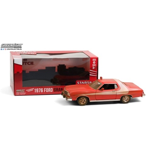 GL84121 - 1/24 1976 FORD GRAN TORINO (WEATHERED VERSION) STARSKY AND HUTCH (1975-79 TV SERIES)