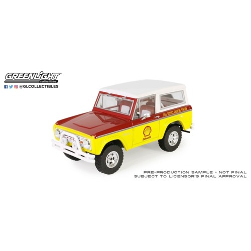 GL85083 - 1/24 RUNNING ON EMPTY SERIES 7 - 1977 FORD BRONCO - SHELL OIL