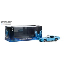 GL86348 - 1/43 1979 PONTIAC FIREBIRD TRANS AM HARDTOP - ATLANTIS BLUE WITH HOOD PHOENIX