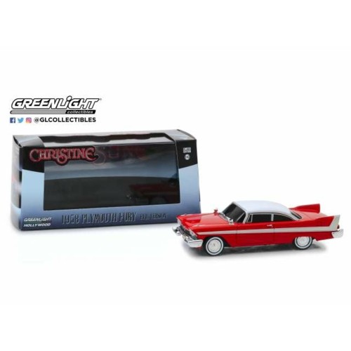 GL86575 - 1/43 CHRISTINE (1983) - 1958 PLYMOUTH FURY (EVIL VERSION WITH BLACKED OUT WINDOWS)