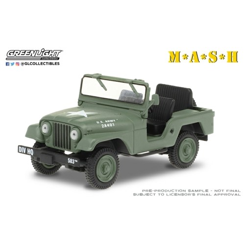 GL86590 - 1/43 MASH (1972-83 TV SERIES) - 1952 WILLYS M38 A1