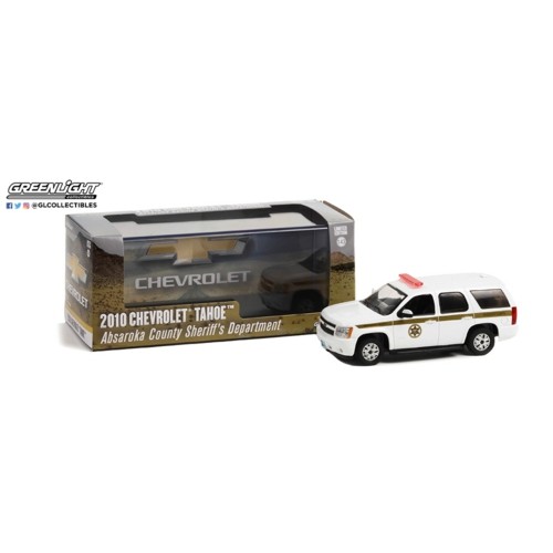 GL86624 - 1/43 2010 CHEVROLET TAHOE ABSAROKA COUNTY SHERIFFS DEPARTMENT