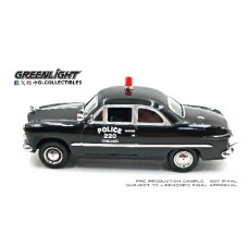 GL86643 - 1/43 1949 FORD CUSTOM - CHICAGO POLICE DEPARTMENT