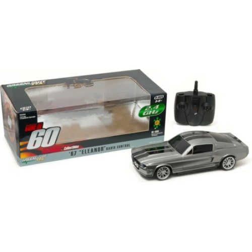 GL91001 - 1/18 GONE IN SIXTY SECONDS (2000) - 1967 FORD MUSTANG ELEANOR 2.4 GHZ REMOTE CONTROL (RE-RUN)