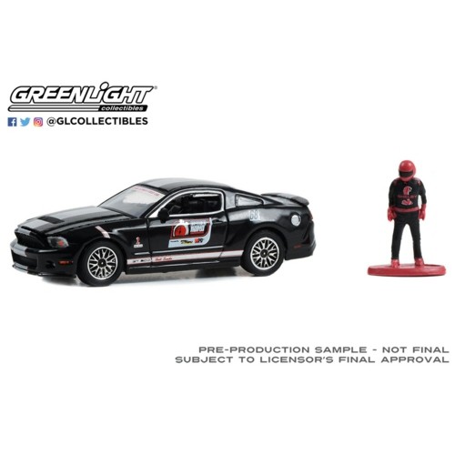 GL97150-E - 1/64 THE HOBBY SHOP SERIES 15 2010 SHELBY GT500 NO.68 OPTIMA ULTIMATE STREET CAR INVITATIONAL WITH RACE CAR DRIVER