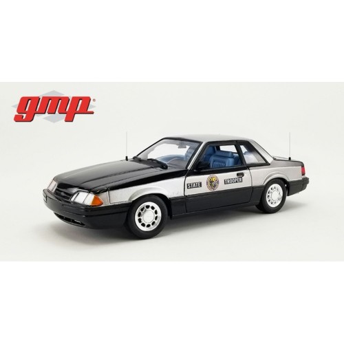 GMP18976 - 1/18 1993 FORD MUSTANG 5.0 SSP - NORTH CAROLINA HIGHWAY PATROL STATE TROOPER