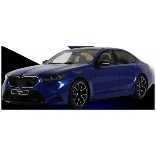GTS507 - 1/18 BMW M5 MARINA BAY BLUE METALLIC 2024