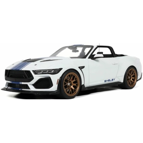 GTS572 - 1/18 SHELBY MUSTANG SUPERSNAKE WHITE 2025
