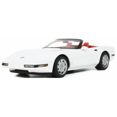 GTS580 - 1/18 CHEVROLET CORVETTE C4 CONVERTIBLE ARCTIC WHITE 1995