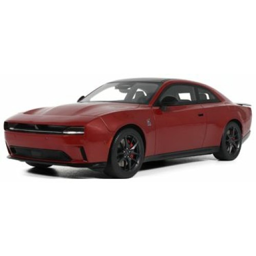 GTS585 - 1/18 DODGE CHARGER DAYTONA SCAT/PACK REDEYE RED 2025