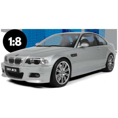 GTS801501 - 1/8 BMW M3 E46 SILVER 2003