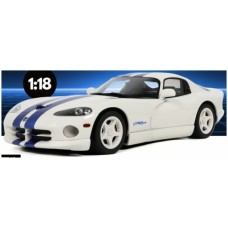 GTS940 - 1/18 DODGE VIPER GTS WHITE 1996