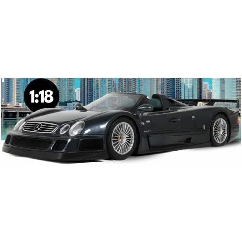 GTS960 - 1/18 MERCEDES BENZ CLK GTR ROADSTER GREY 1999