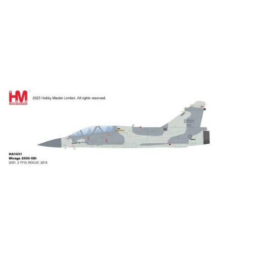 HA1651 - 1/72 MIRAGE 2000-5DI 2051/DI01, 2ND TFW, ROCAF, 2014