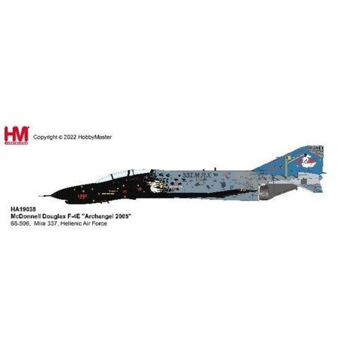 HA19038 - 1/72 MCDONNELL DOUGLAS F-4E ARCHANGEL 2005 68-506, MIRA 337, HELLENIC AIR FORCE