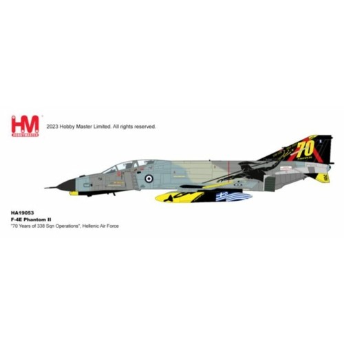 HA19053 - 1/72 F-4E PHANTOM II - 70 YEARS OF 338 SQN OPERATIONS HELLENIC AIR FORCE
