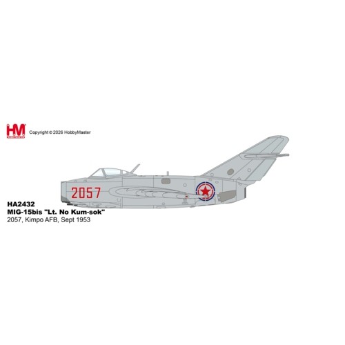HA2432 - 1/72 MIG-15BIS LT. NO KUM-SOK - 2057, KIMPO AFB, SEPT 1953