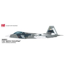 HA2831 - 1/72 F-22 SPLINTER CAMOUFLAGE, USAF (FICTITIOUS SCHEME)