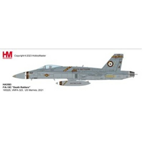 HA3583 - 1/72 F/A-18C DEATH RATTLERS, 165220, VMFA-323,  US MARINES, 2021