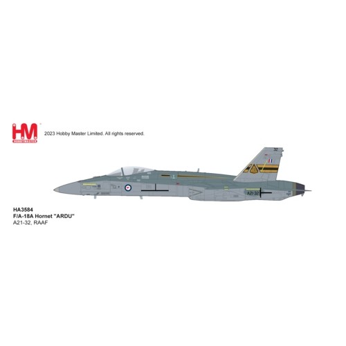HA3584 - 1/72 F/A-18A HORNET ARDU A21-32, RAAF