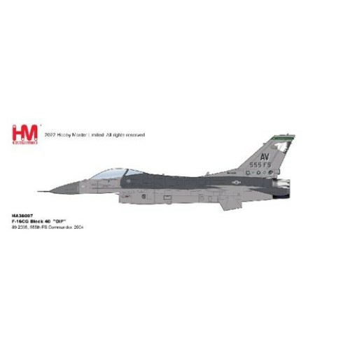 HA38007 - 1/72 F-16CG BLOCK 40  OIF 89-2035, 555TH FS COMMANDER, 2004