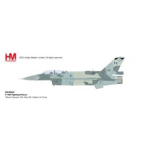 HA38022 - 1/72 F-16D FIGHTING FALCON MOUNT OLYMPUS 028, MIRA 336, HELLENIC AIR FORCE