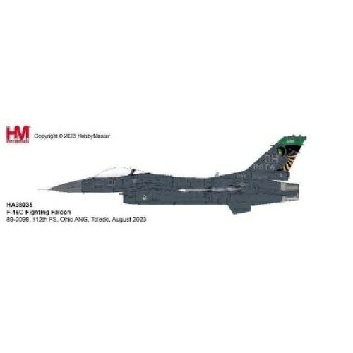 HA38035 - 1/72 F-16C FIGHTING FALCON89-2098, 112TH FS, OHIO ANG, TOLEDO, AUGUST 2023
