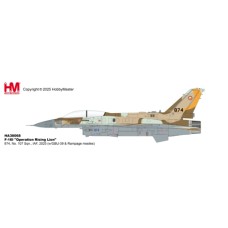 HA38068 - 1/72 F-16I OPERATION RISING LION 874, NO. 107 SQN., IAF, 2025 (W/GBU-39 BOMBS & RAMPAGE MISSILES)