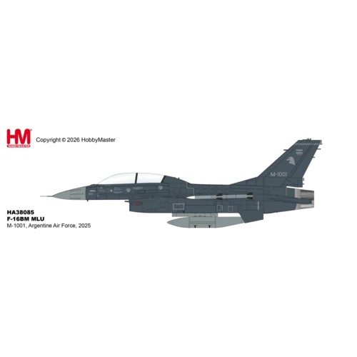 HA38085 - 1/72 F-16BM MLU - M-1001, ARGENTINE AIR FORCE, 2025