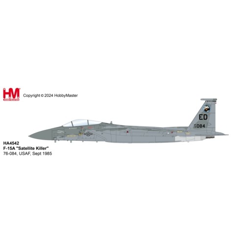 HA4542 - 1/72 F-15A SATELLITE KILLER 76-084, USAF SEPT 1985