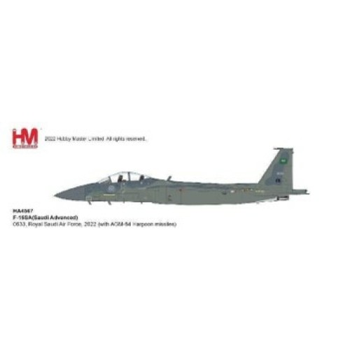 HA4567 - 1/72 F-15SA(SAUDI ADVANCED) 0633, ROYAL SAUDI AIR FORCE, 2022 (WITH AGM-84 HARPOON MISSILES)