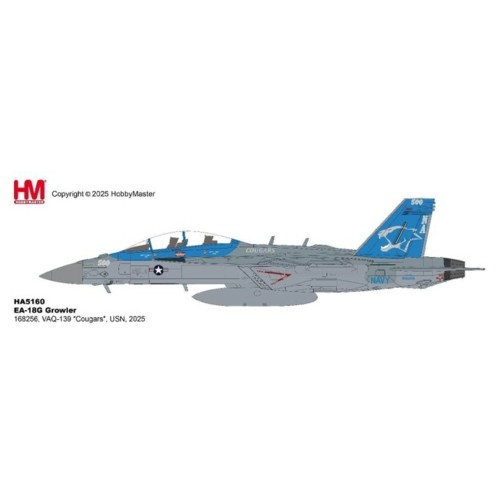 HA5160 - 1/72 EA-18G GROWLER 168256, VAQ-139 COUGARS, USN, 2025