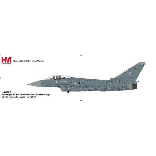 HA6623 - 1/72 EUROFIGHTER EF-2000 BALTIC AIR POLICING 30 89 LUFTWAFFE LAGGE JULY 2022