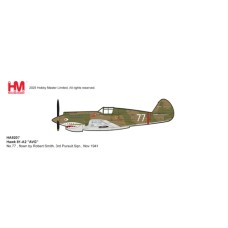 HA9207 - 1/48 HAWK 81-A2 AVG NO.77, FLOWN BY ROBERT SMITH, 3RD PURSUIT SQN.,  NOV 1941