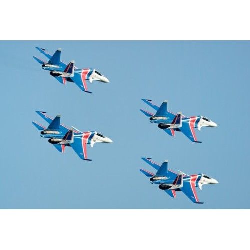 HA9503B - 1/72 SU-30SM RUSSIAN KNIGHTS RUSSIAN AIR FORCE, 2019 (WITH DECALS FROM NO.30 TO 37)