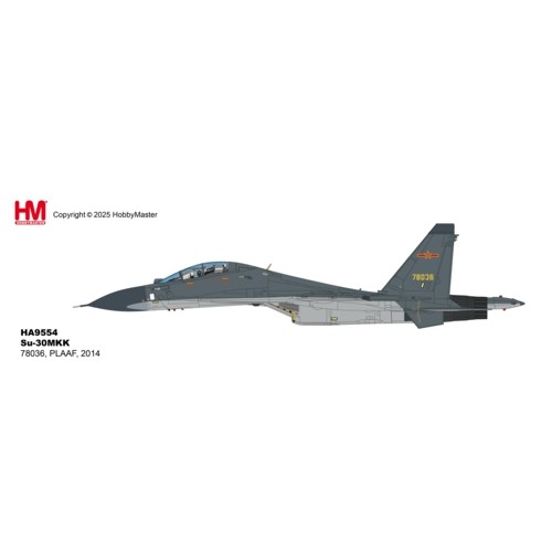 HA9554 - 1/72 SU-30MKK 78036, PLAAF, 2014