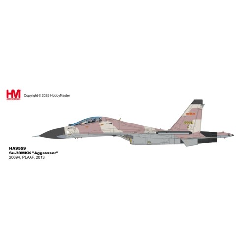 HA9559 - 1/72 SU-30MKK - AGGRESSOR - 20694, PLAAF, 2013