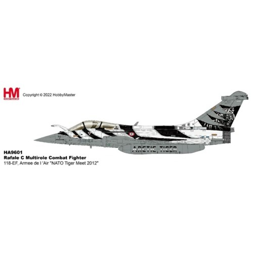 HA9601 - 1/72 RAFALE C MULTIROLE COMBAT FIGHTER 118-EF, ARMEE DE L AIR NATO TIGER MEET 2012