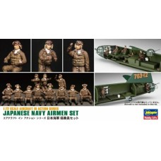 HASHAX7216 - 1/72 JAPANESE NAVY AIRMEN SET (PLASTIC KIT)