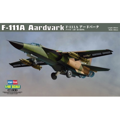 HBB80348 - 1/48 F-111A AARDVARK (PLASTIC KIT)