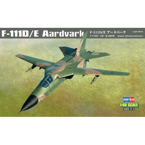 HBB80350 - 1/48 F-111D/E AARDVARK (PLASTIC KIT)