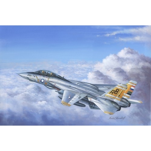 HBB80366 - 1/48 F-14A TOMCAT (PLASTIC KIT)