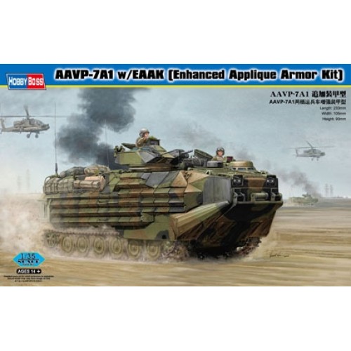 HBB82414 - 1/35 AAVP-7A1 W/EAAK (ENHANCED APPLIQUE ARMOR KIT) (PLASTIC KIT)
