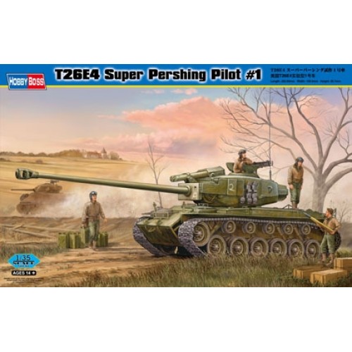 HBB82426 - 1/35 T26E4 SUPER PERSHING, PILOT #1 (PLASTIC KIT)