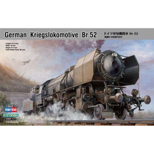 HBB82901 - 1/72 GERMAN KRIEGSLOKOMOTIVE BR 52 (PLASTIC KIT)