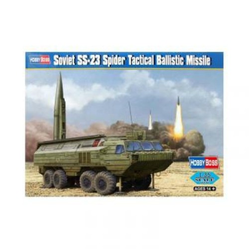 HBB85505 - 1/35 SOVIET SS-23 SPIDER TACTICAL BALLISTIC MISSILE (PLASTIC KIT)